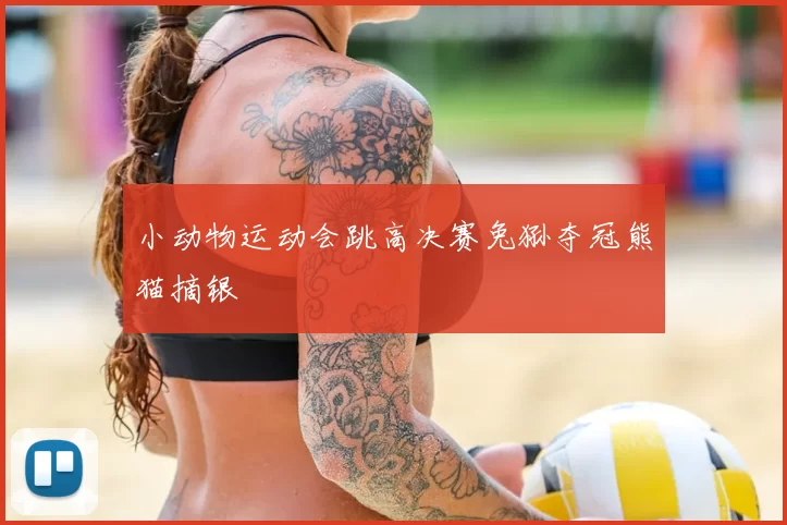 小动物运动会跳高决赛兔狲夺冠熊猫摘银